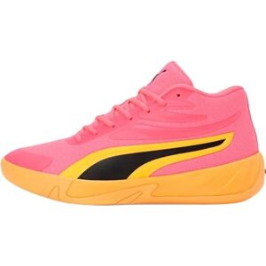 Puma COURT PRO Pánské basketbalové boty, růžová, velikost 48.5