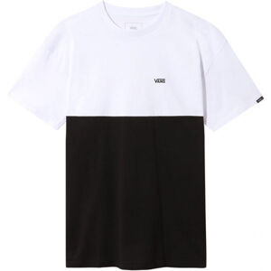Vans MN COLORBLOCK TEE Pánské triko, černá, velikost XXL