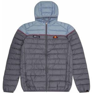 ELLESSE LOMBARDY Pánská prošívaná bunda, šedá, velikost