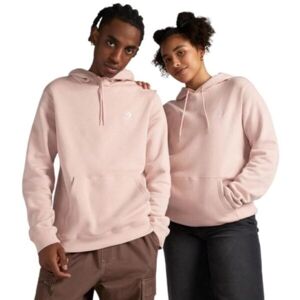 Converse STANDARD UNI FIT LEFT CHEST STAR CHEV EMB HOODIE FT Unisex mikina, růžová, velikost