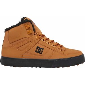 DC PURE HIGH-TOP WC WNT Pánské vycházkové tenisky, hnědá, velikost 46.5