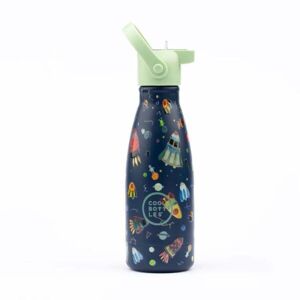 COOL BOTTLES KIDS SPACE ROCKETS 260 ML Dětská láhev, mix, velikost
