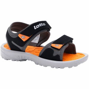 Lotto LAS ROCHAS IV CL Dětské sandály, černá, veľkosť 28
