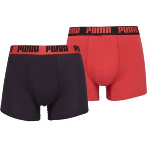 Puma MEN EVERYDAY BASIC BOXER 2P Pánské boxerky, černá, velikost