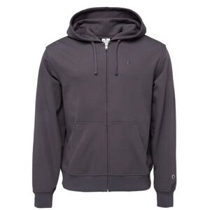 Champion FULL ZIP Pánská mikina, tmavě šedá, velikost