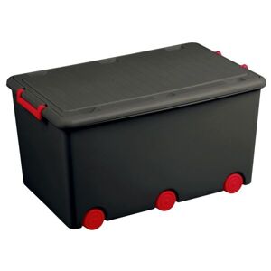 TEGA TOY BOX Box na hračky, černá, velikost