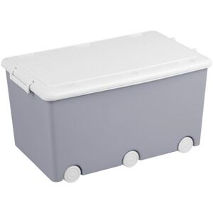 TEGA TOY BOX Box na hračky, šedá, velikost