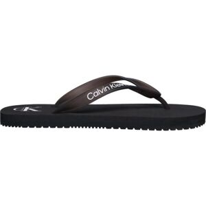 Calvin Klein BEACH SANDALTRANSPARENT Dámské žabky, černá, velikost