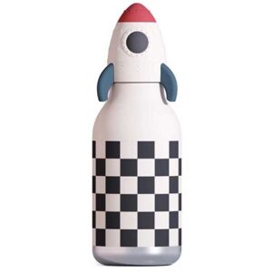 ASOBU ROCKET Termo láhev, bílá, velikost