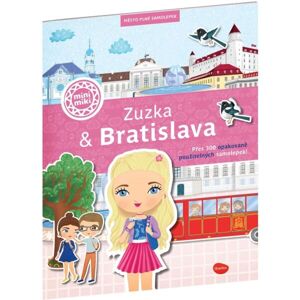 ELLA & MAX ZUZKA & BRATISLAVA Město plné samolepek, mix, velikost