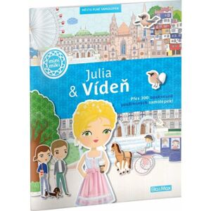 ELLA & MAX JULIA & VÍDEŇ Město plné samolepek, mix, velikost