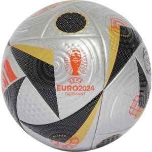 adidas EURO24 PRO FUSSBALLLIEBE Fotbalový míč, stříbrná, velikost