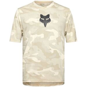 Fox RANGER TRU DRI SS Pánský dres na kolo, béžová, velikost