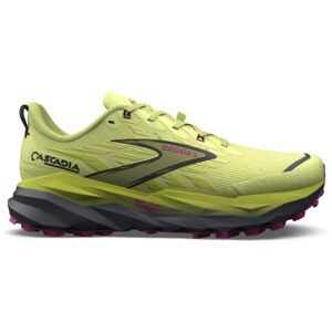 BROOKS CASCADIA 19 W Dámská běžecká obuv, žlutá, velikost 41