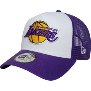 New Era LA LAKERS NBA SIDE PATCH 9FORTY TRUCKER Kšiltovka, fialová, velikost UNI