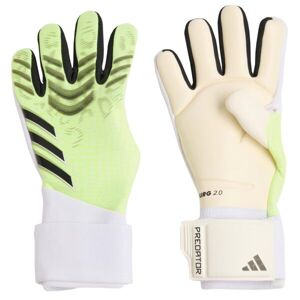 adidas PREDATOR PRO J Juniorské brankářské rukavice, reflexní neon, velikost