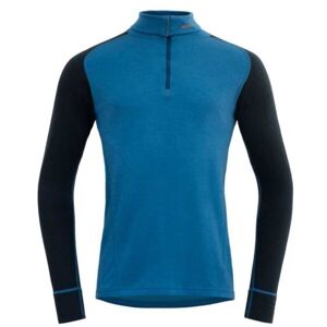 Devold DUO ACTIVE MERINO 205 Pánské funkční merino triko, modrá, velikost