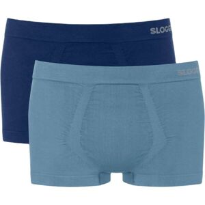 SLOGGI GO SMOOTH HIPSTER C2P Pánské boxerky, tmavě modrá, velikost
