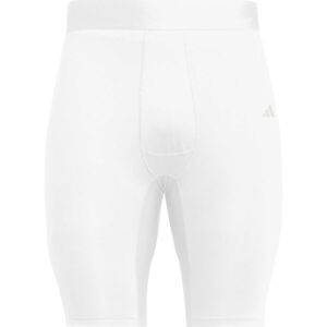 adidas TF SHRT TIGHT M Pánské tréninkové šortky, bílá, velikost