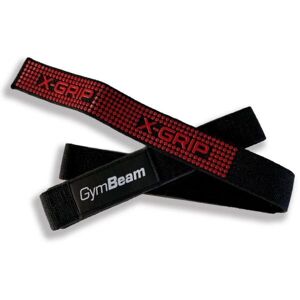 GymBeam X-GRIP Trhačky, černá, velikost