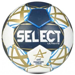 Select HB ULTIMATE EHF CHAMPIONS LEAGUE 2025/26 Házenkářský míč, bílá, velikost