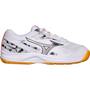 Mizuno STEALTH STAR 3 JR Dětská sálová obuv, bílá, velikost 36