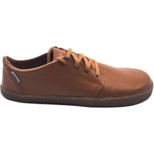 PEGRES BF 81 0.1 Pánské barefoot boty, hnědá, velikost