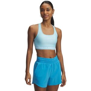 Under Armour CROSSBACK MID Dámská podprsenka, světle modrá, velikost