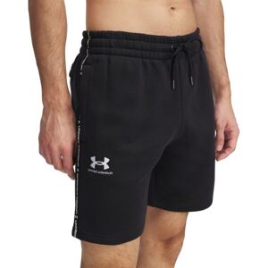 Under Armour UA ICON FLEECE SHORT TAPING šortky, černá, velikost