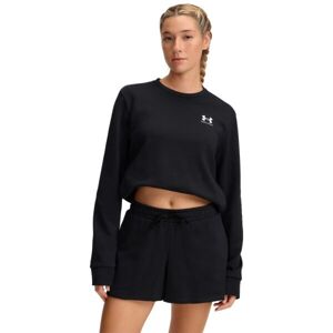 Under Armour RIVAL TERRY CREW Dámská lehká mikina, černá, velikost