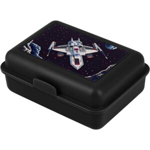 BAAGL PIXEL SPACE Box na svačinu, černá, velikost