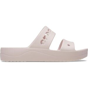 Crocs BAYA PLATFORM SANDAL Dámské pantofle, béžová, velikost 36/37
