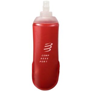 Compressport ERGOFLASK 500ML Měkká sportovní lahev, červená, velikost