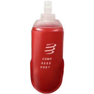 Compressport ERGOFLASK 300 ML Měkká sportovní lahev, červená, velikost