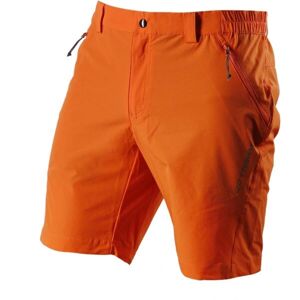 TRIMM TRACKY Pánské outdoorové kraťasy, oranžová, velikost