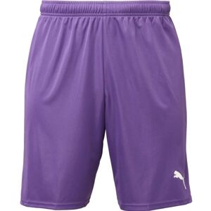 Puma TEAMGOAL SHORTS Pánské fotbalové šortky, fialová, velikost