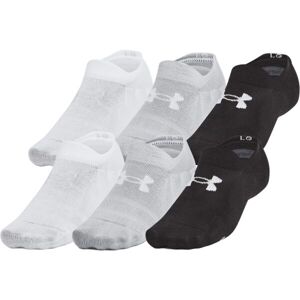 Under Armour ESSENTIAL 6PK Nízké ponožky, bílá, velikost
