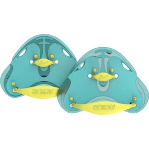 Speedo BIOFUSE FINGER PADDLE AU Univerzální plavecké packy, tyrkysová, velikost