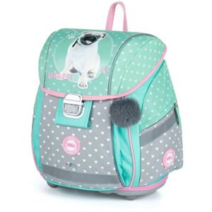 Oxybag ISHA - MY LOVE PET Školní batoh, světle zelená, velikost