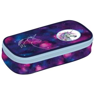 Oxybag ETUE JUMBO UNICORN Školní pouzdro, tmavě modrá, velikost