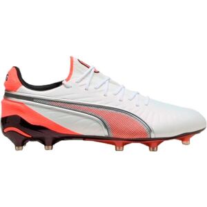 Puma KING ULTIMATE FG/AG Pánské kopačky, bílá, velikost 45