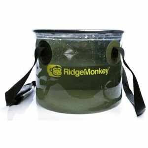 RIDGEMONKEY PERSPECTIVE COLLAPSIBLE BUCKET 10L Kbelík, tmavě zelená, velikost UNI