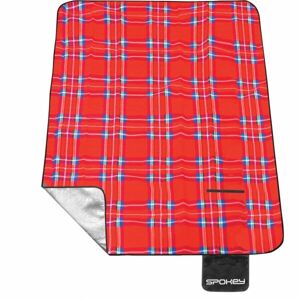 Spokey PICNIC TARTAN ALU Deka na piknik, červená, velikost